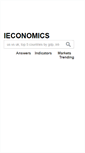 Mobile Screenshot of ieconomics.com